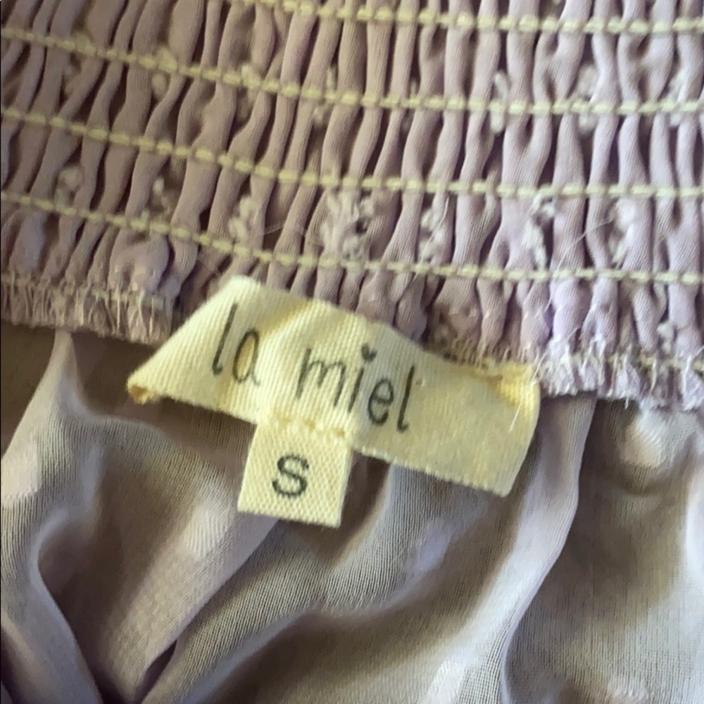 Lavender off the shoulder top! - Picture 3 of 3